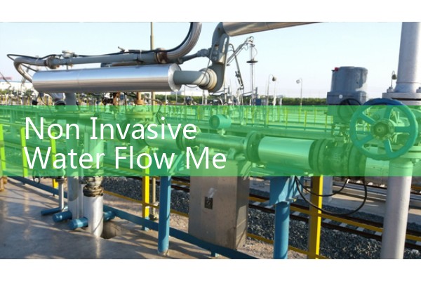 Non Invasive Water Flow Meter: Inline Pipe Fluid Measurement